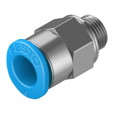 Festo Push-In Fitting QSM-M6-6 QSM-M6-6